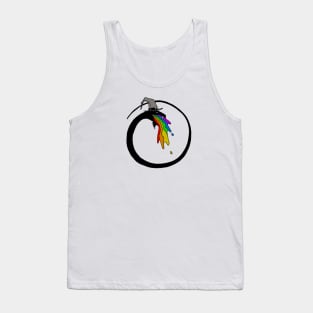 RAINBOW WIZARD DRAGON Tank Top